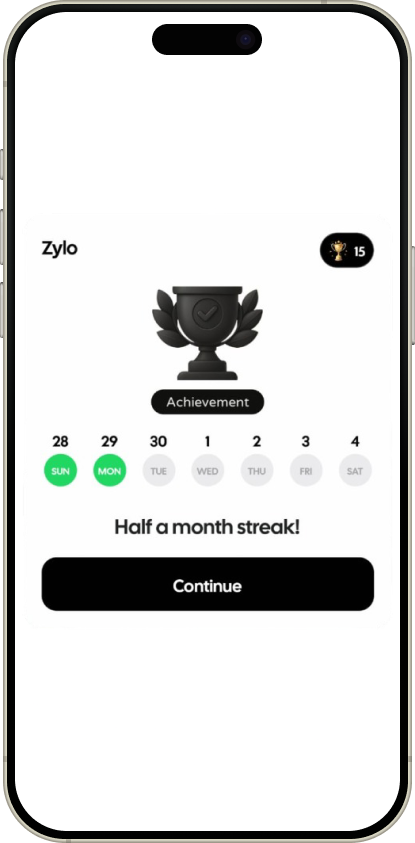 Iphone Achievement Image Zylo App